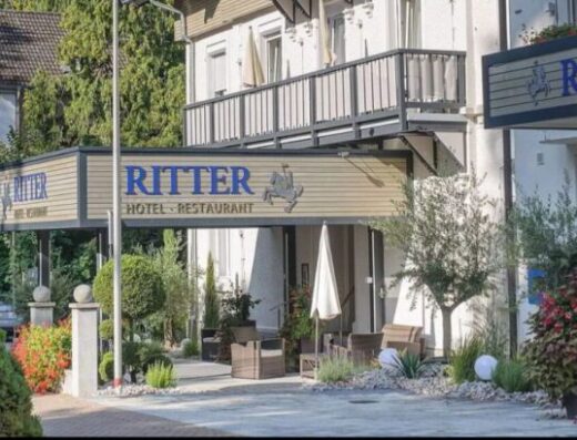 Aussenansicht und Thermalbad des Wellnesshotels Ritter in Badenweiler